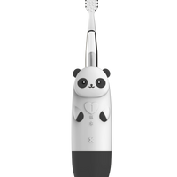 Periuta de dinti sonica cu baterie AAA pentru copii Panda CA2610, culoare negru, 1 bucata, Nordics