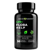 Flora Help Life+, 30 capsule vegetale, Doza de Sanatate