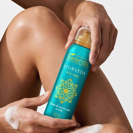 Gel de dus spumant, Ayurveda Skin Yoga Water, 150 ml, Bielenda 751064