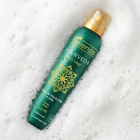 Gel de dus spumant, Ayurveda Skin Yoga Earth, 150 ml, Bielenda 751069