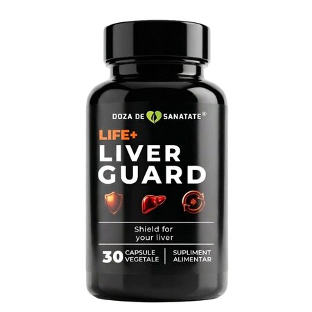 Liver Guard Life+, 30 capsule vegetale, Doza de Sanatate
