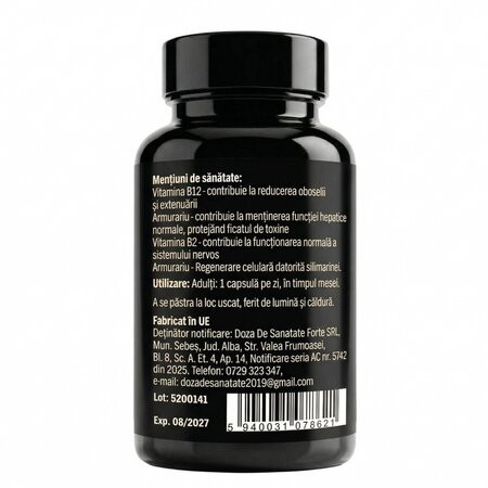 Liver Guard Life+, 30 capsule vegetale, Doza de Sanatate 751076