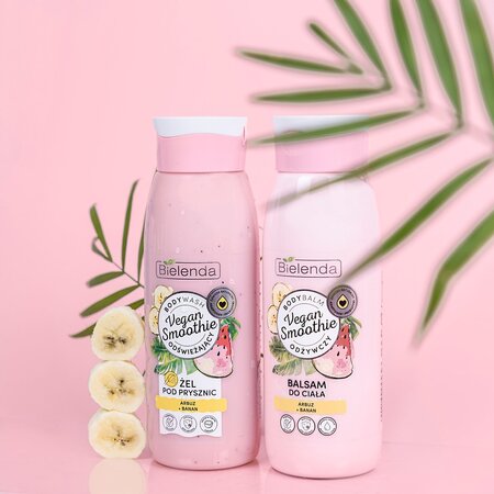 Lotiune de corp, Watermelon+Banana, Vegan Smoothie, 400 ml, Bielenda 751101