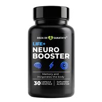 Neuro Booster Life+, 30 capsule vegetale, Doza de Sanatate