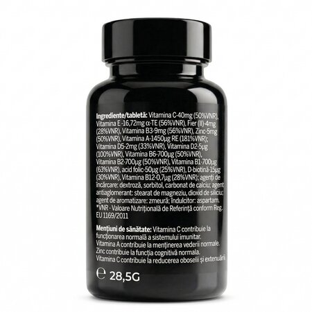 Nom Nom Vita Chewe Life+, 30 comprimate masticabile, Doza de Sanatate 751116