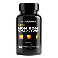 Nom Nom Vita Chewe Life+, 30 comprimate masticabile, Doza de Sanatate