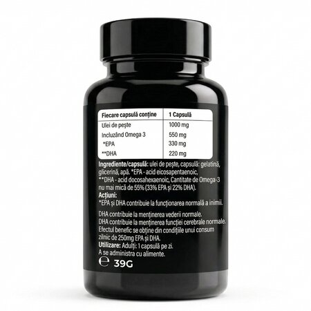 Omega 3 Oceanic Life+, 30 capsule moi, Doza de Sanatate 751122