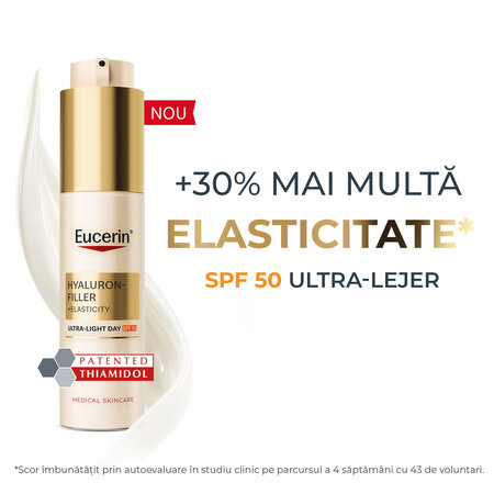 Crema de fata cu SPF50, Hyaluron-Filler + Elasticity, 50 ml, Eucerin 751176