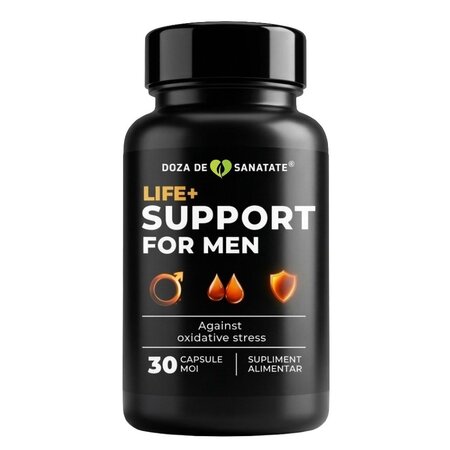 Support for Men Life+, 30 capsule moi, Doza de Sanatate