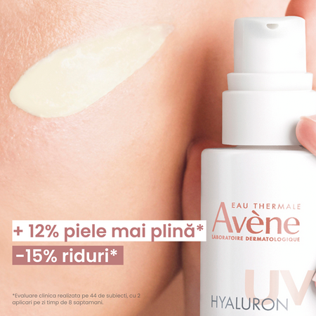 Fluid pentru fata anti-imbatranire cu tripla actiune SPF 50 Hyaluron Activ B3, 40 ml, Avene 751219