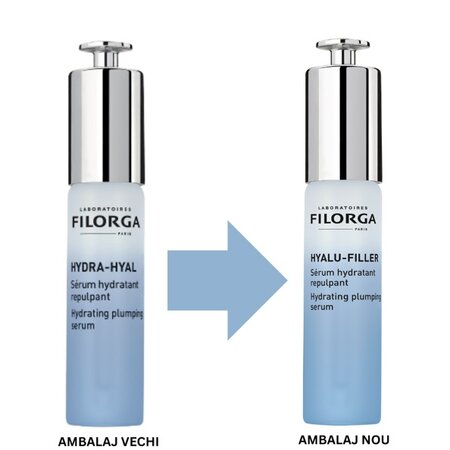 Ser de fata hidratant cu acid hialuronic, Hyalu-Filler, 30 ml, Filorga 751267