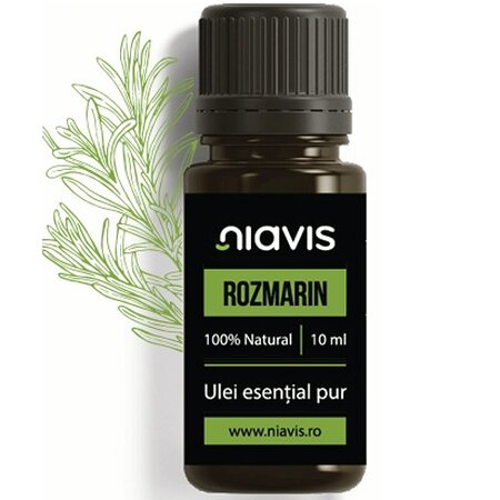 Ulei esential de rozmarin, 10 ml, Niavis