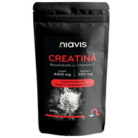 Creatina monohidrata cu Vitamina V, 200 g, Niavis