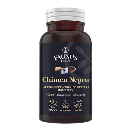Chimen Negru, 90 capsule moi, Faunus Plant