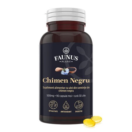 Chimen Negru, 90 capsule moi, Faunus Plant 751373