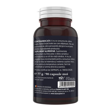 Chimen Negru, 90 capsule moi, Faunus Plant 751374