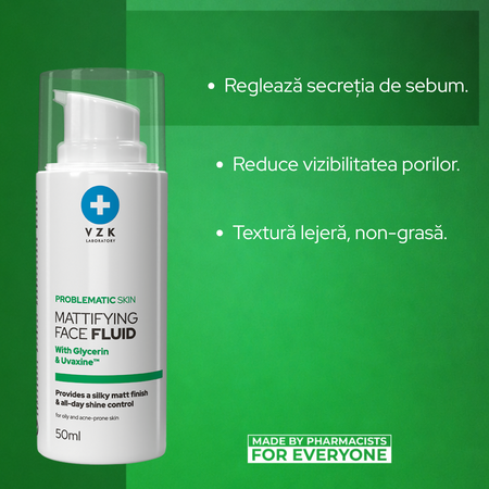 Fluid lejer matifiant, Acne Control, 50 ml, VZK 751410