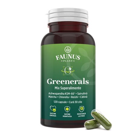 Greenerals, 120 capsule, Faunus Plant 751414