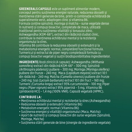 Greenerals, 120 capsule, Faunus Plant 751418