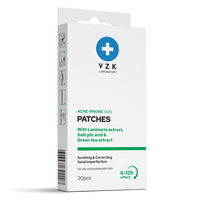 Plasturi cu acid salicilic anti-acnee, Acne Control, 30 bucati, VZK