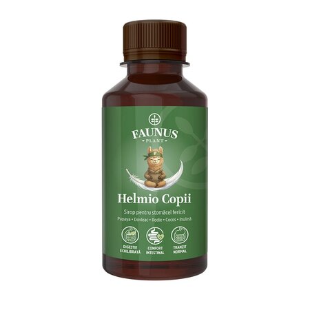 Sirop pentru copii Helmio, 200 ml, Faunus Plant