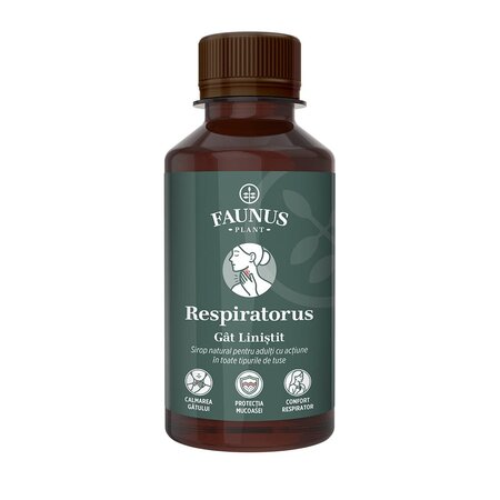 Sirop Respiratorus, 200 ml, Faunus Plant 751452