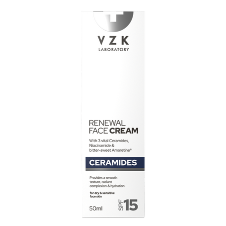 Crema de fata cu ceramide si niacinamide SPF15, Ceramides, 50 ml, VZK 751505