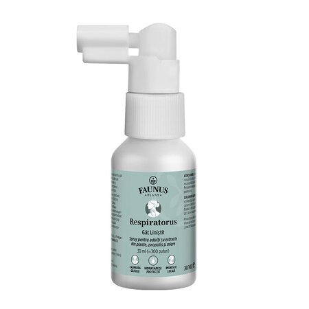 Spray de gat pentru adulti Respiratorus, 30 ml, Faunus Plant