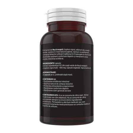 Nuca Neagra, 60 capsule, Faunus Plant 751606