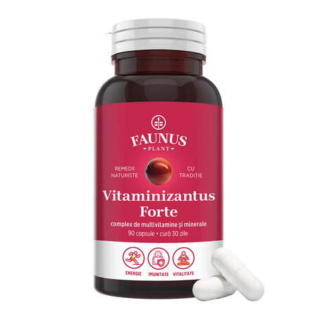 Vitaminizantus Forte, 90 capsule, Faunus Plant 751701
