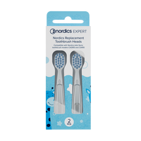 Set 2 capete de schimb pentru periutele de dinti CA910/CA2610/CA078, culoare albastru, 2 bucati, Nordics