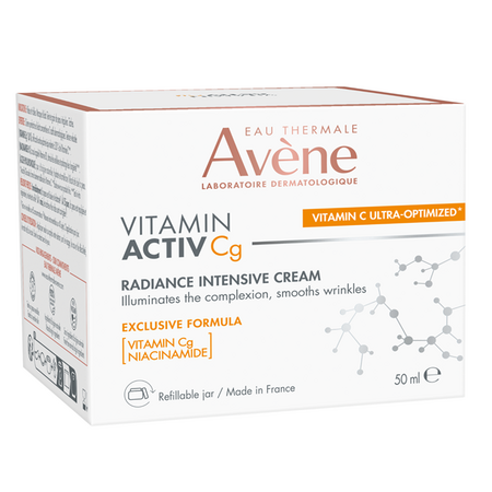 Crema de fata anti-rid pentru pete pigmentare Vitamin Activ Cg, 50 ml, Avene