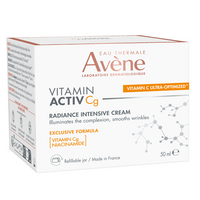 Crema de fata anti-rid pentru pete pigmentare Vitamin Activ Cg, 50 ml, Avene