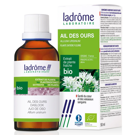 Tinctura bio de de usturoi salbatic, 50 ml, Ladrome