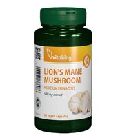 Extract din Coama Leului, 500 mg, 60 capsule vegetale, Vitaking