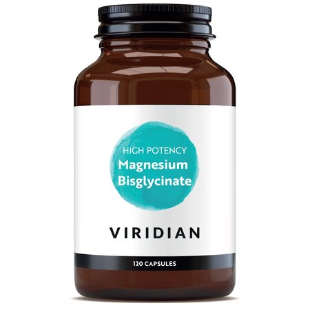 Magneziu Bisglicinat High Potency, 120 capsule, Viridian