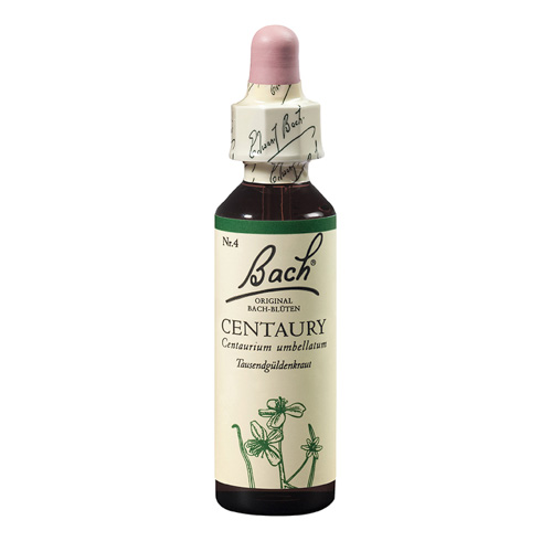 Picaturi tintaura Nr. 4 Centaury Original Bach, 20 ml, Rescue Remedy