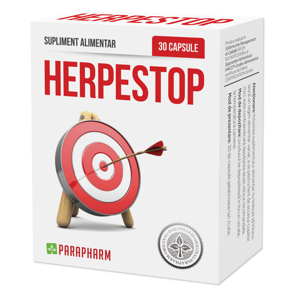 Herpestop, 30 capsule, Parapharm