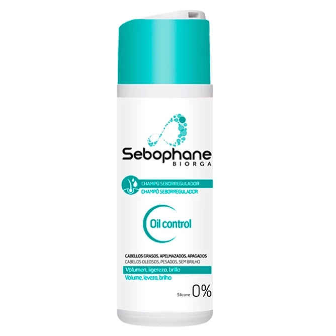 Sampon sebo-regulator Sebophane, 200 ml, Biorga