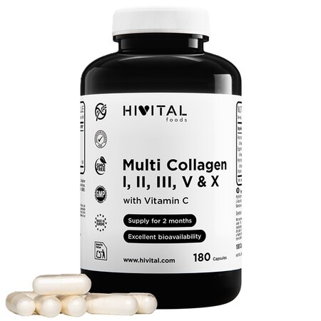 Multi Colagen, 180 capsule, Hivital