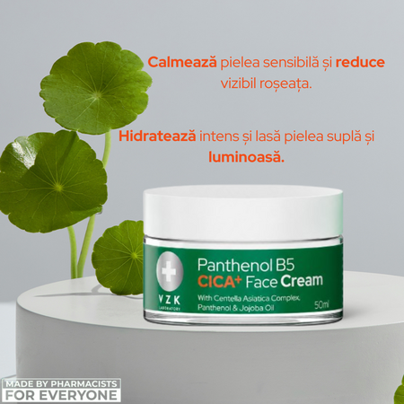 Crema de fata, Panthenol B5 Cica, 50 ml, VZK 751908