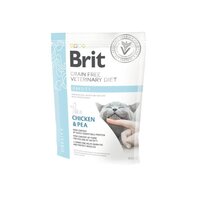 Hrana uscata cu mazare si pui pentru pisici Obesity, 400 g, Brit