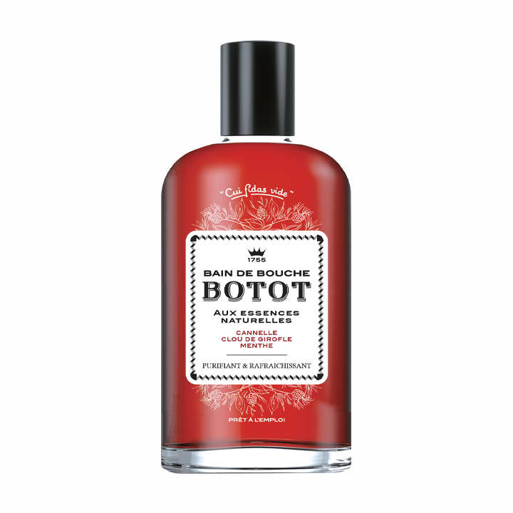 Apa de gura cu scortisoara, cuisoare si menta Botot, 250 ml, Roge Cavailles