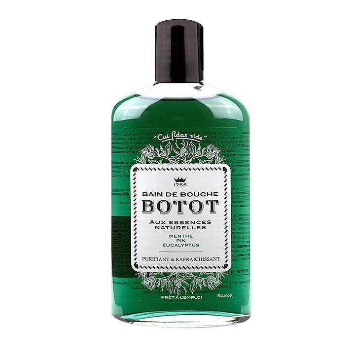 Apa de gura cu menta, pin si eucalipt Botot, 250 ml, Roge Cavailles