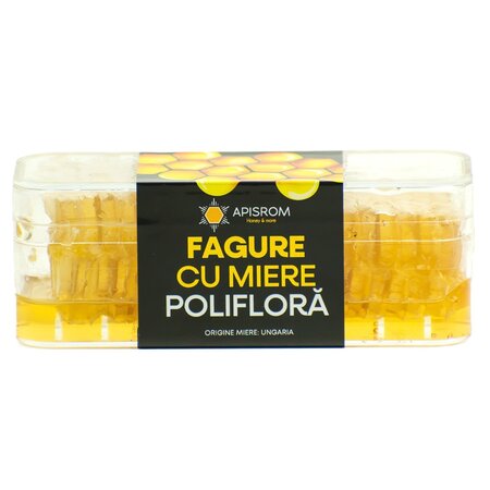 Fagure cu miere poliflora, 100 g, Apisrom