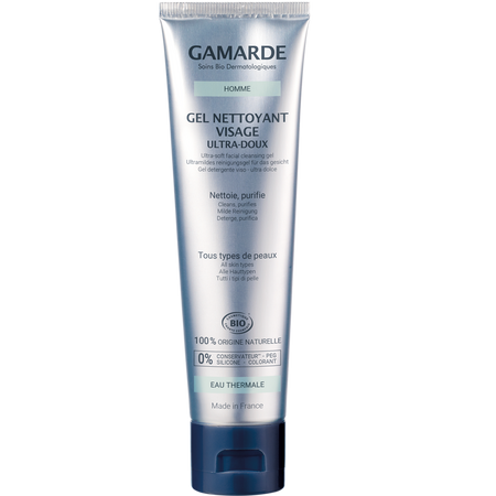 Gel eco de curatare delicat pentru barbati, 100 g, Gamarde