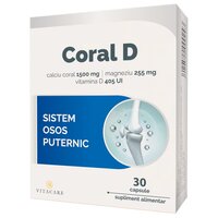 Coral D, 30 capsule, Vitacare