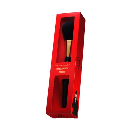 Pensula bronzer 03 Black, 1 bucata, Cucuta Beauty