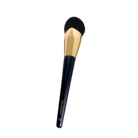 Pensula bronzer 03 Black, 1 bucata, Cucuta Beauty 752646
