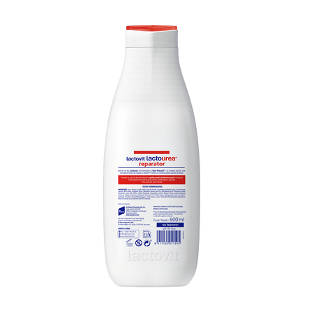 Gel de dus reparator Lactourea, 600 ml, Lactovit 752890